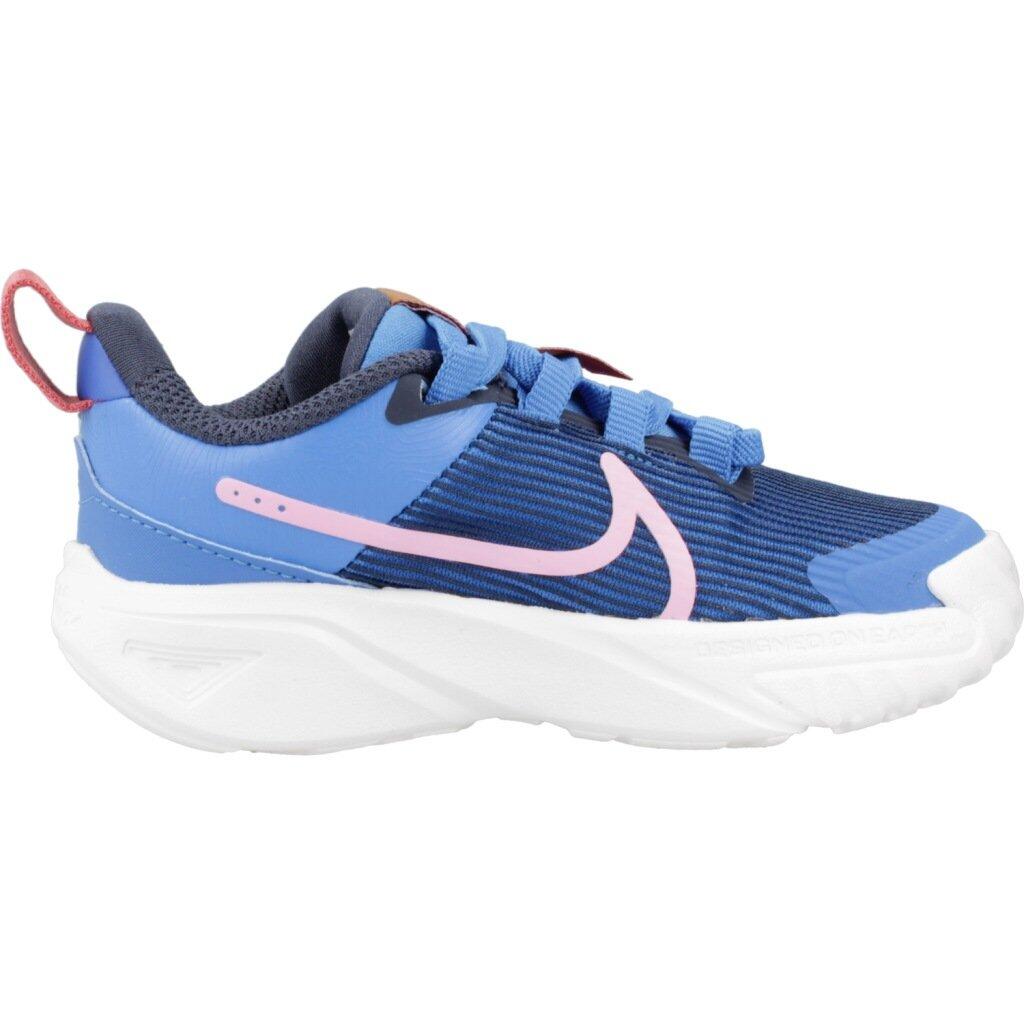 Ténis Nike Modelo Star Runner 4 Cor Azul 4/5