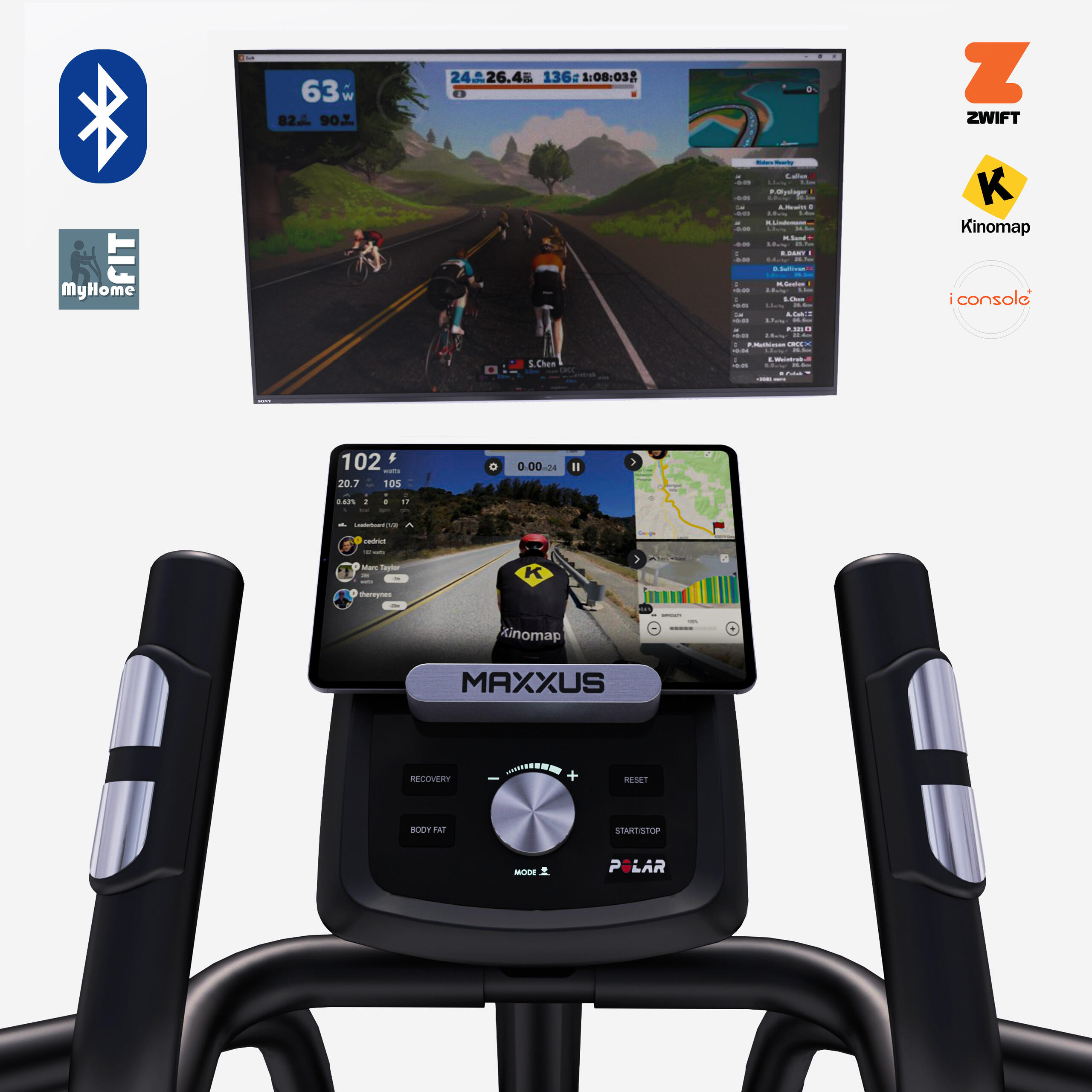 Crosstrainer CX 5.1 – Ellipsentrainer mit Bluetooth & Magnetbremse 7/7