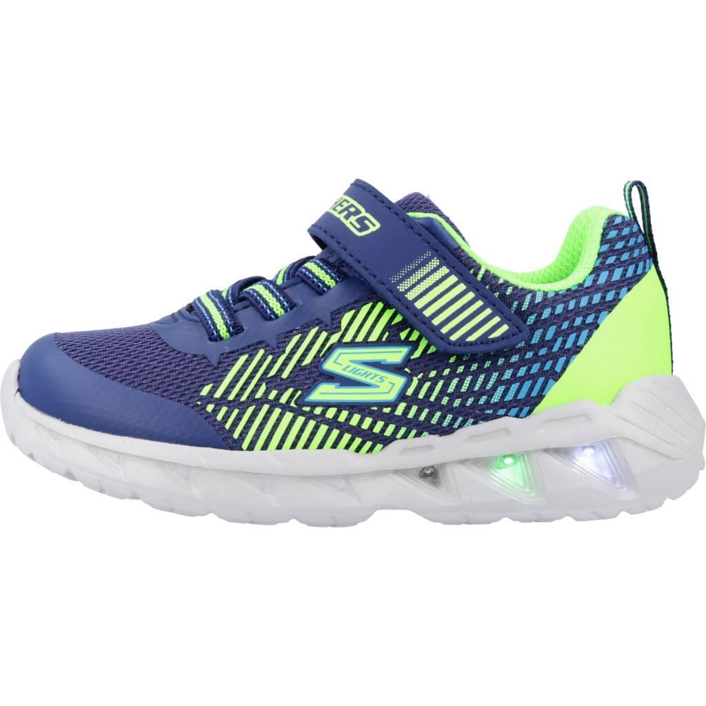 Baskets Skechers Modèle Magna-lights Couleur Bleu 2/5