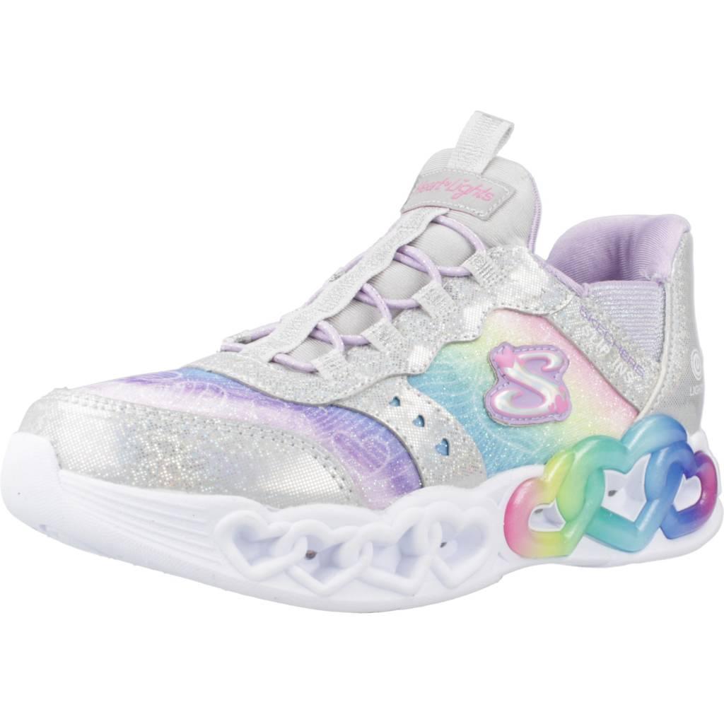 Skechers - Baskets Skechers Modèle Slip-ins: Infinite Couleur Gris - Chaussures De Sport - Gris|rose|rouge|vert - 30 - Decathlon