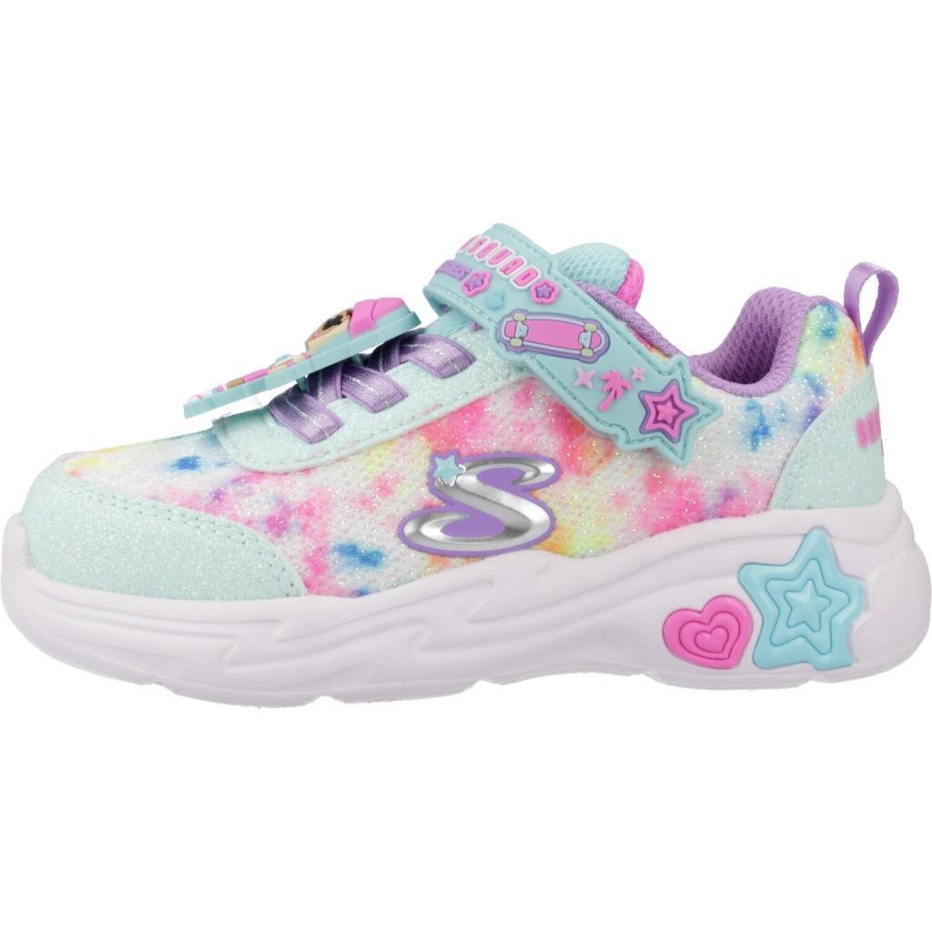 Ténis Skechers Modelo Skech Squad Cor Azul 2/5