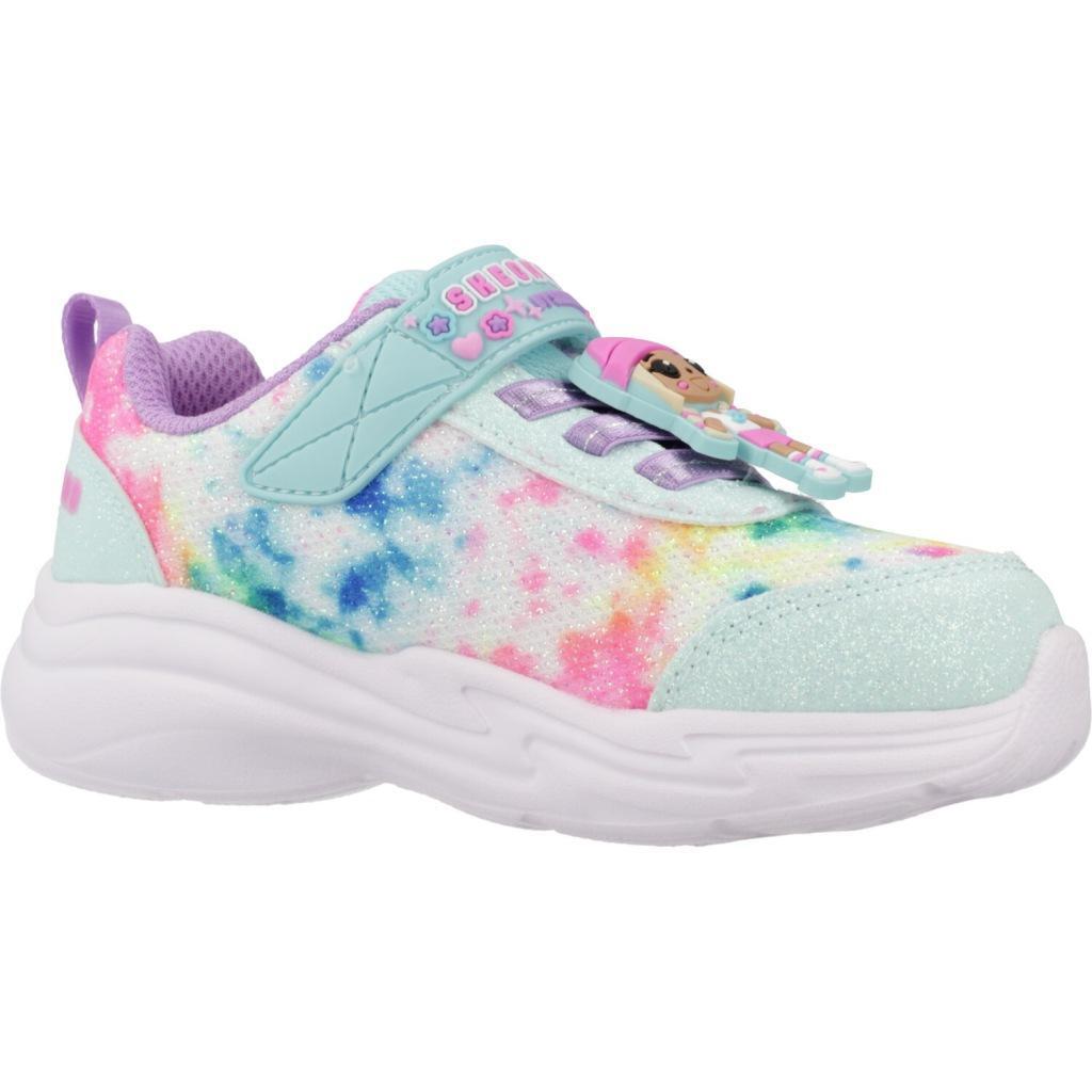 Ténis Skechers Modelo Skech Squad Cor Azul 5/5