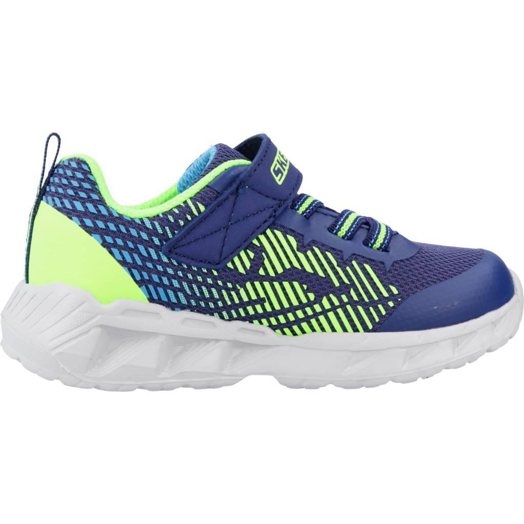 Baskets Skechers Modèle Magna-lights Couleur Bleu 4/5