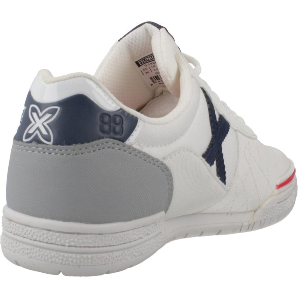 Sneakers Munich Model G3 Kid 436 Kleur Wit 3/5