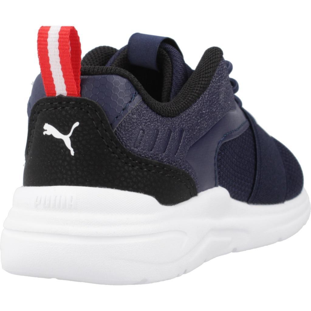 Baskets Puma Modèle Soft Wired 2 Ac Inf Couleur Bleu 3/5