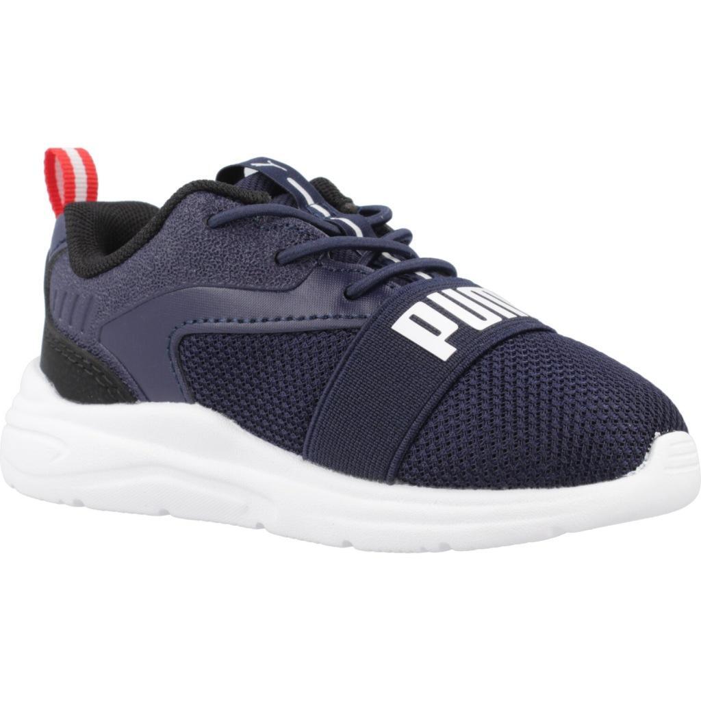 Baskets Puma Modèle Soft Wired 2 Ac Inf Couleur Bleu 5/5