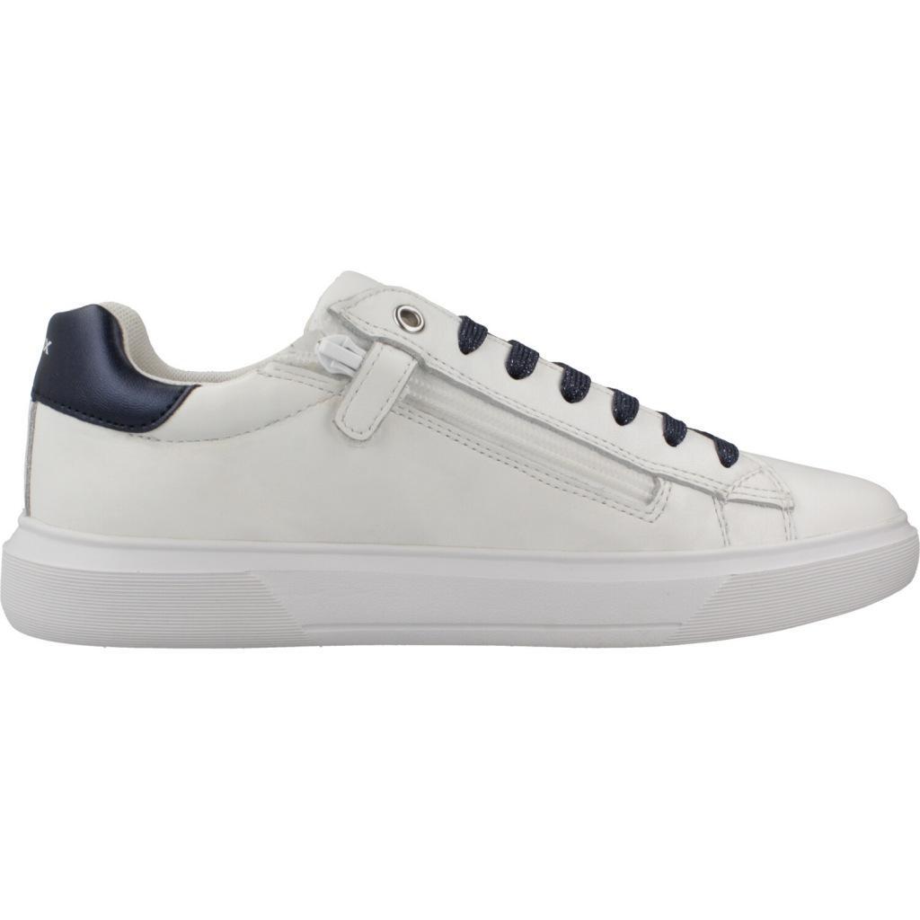 Scarpe Da Ginnastica Geox Modello J Nettuno Girl Colore Bianco 4/5