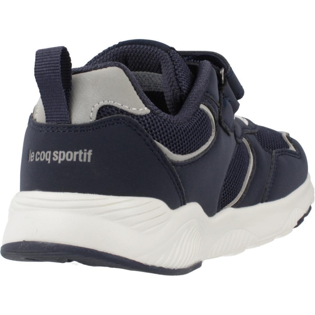 Baskets Le Coq Sportif Modèle Lcs Runner Ps Couleur Bleu 3/5