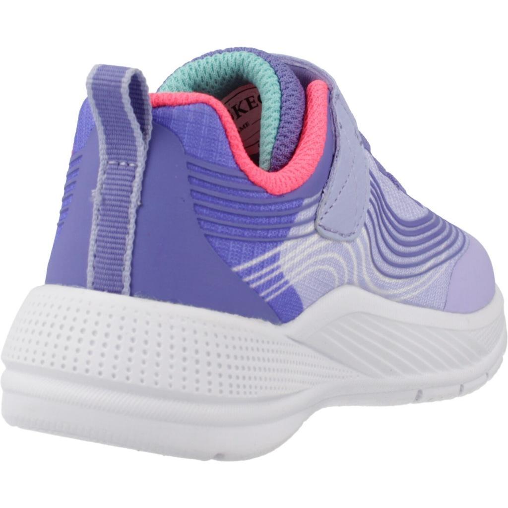 Baskets Skechers Modèle Microspec Advance Couleur Violet 3/5