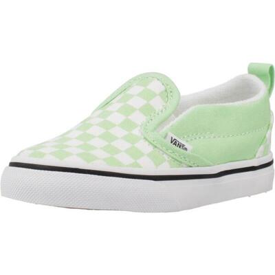 Zapatillas niño Vans Slip On Verde