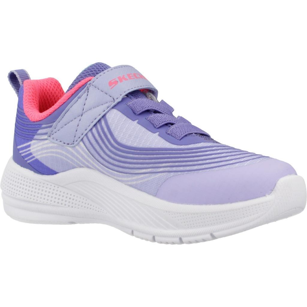Baskets Skechers Modèle Microspec Advance Couleur Violet 5/5