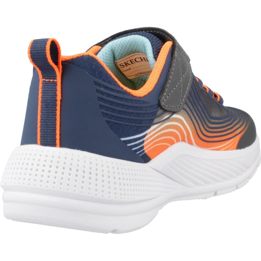 Calçado Skechers Microspec Advance, Azul, Crianças 3/7