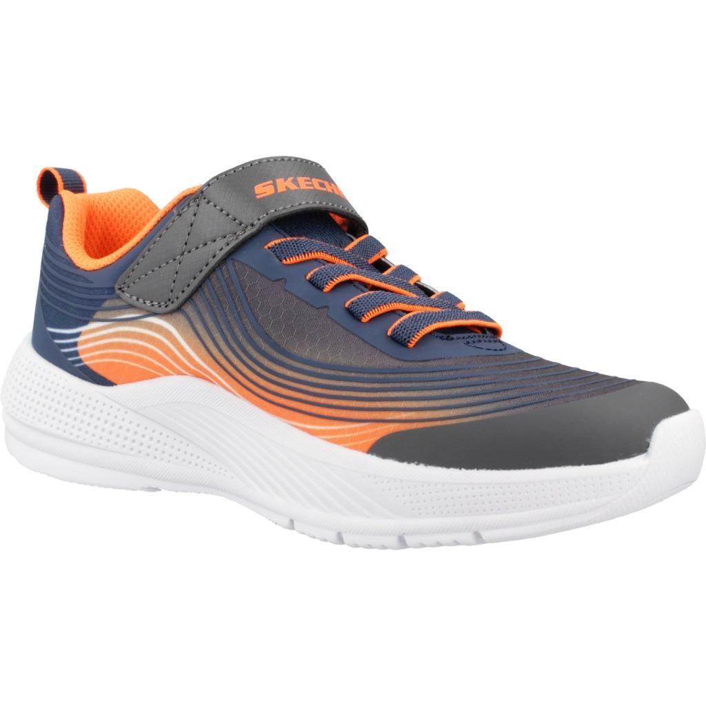 Calçado Skechers Microspec Advance, Azul, Crianças 5/7