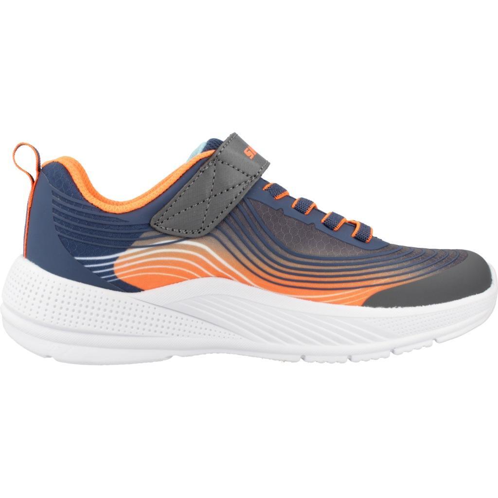 Calçado Skechers Microspec Advance, Azul, Crianças 4/7