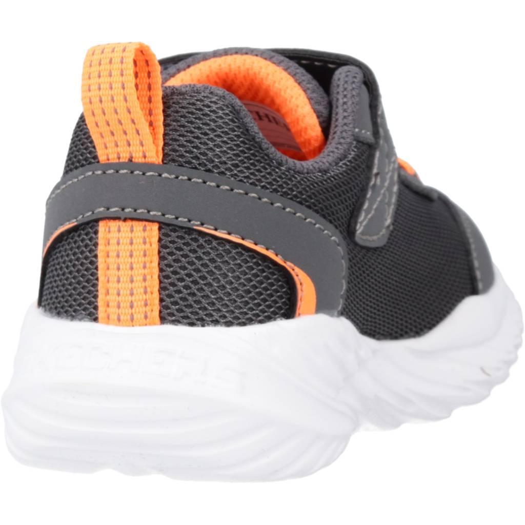 Ténis Skechers Modelo 407308n Cor Cinza 3/5