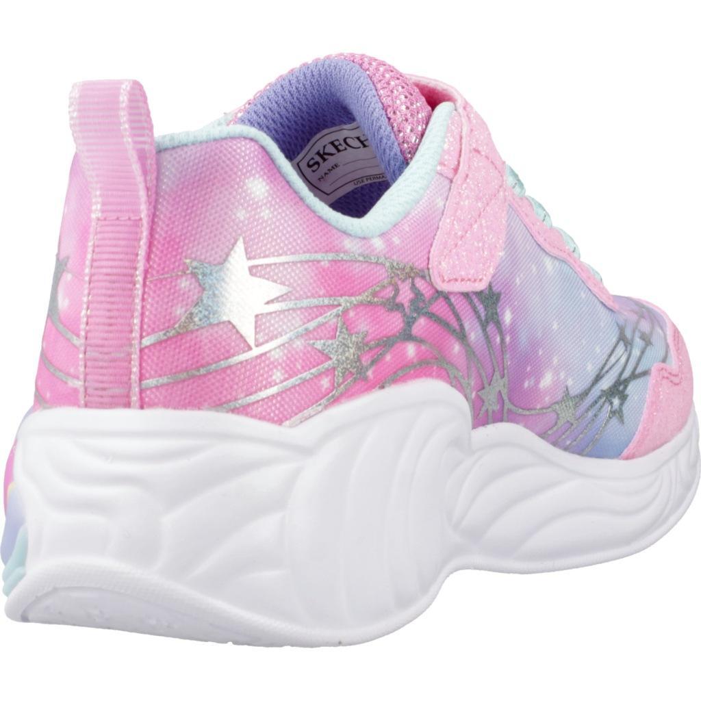 Baskets Skechers Modèle Unicorn Dreams Couleur Rose 3/5