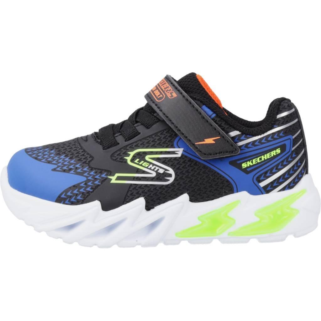 Ténis Skechers Modelo Flex-glow Bolt Cor Preto 2/5