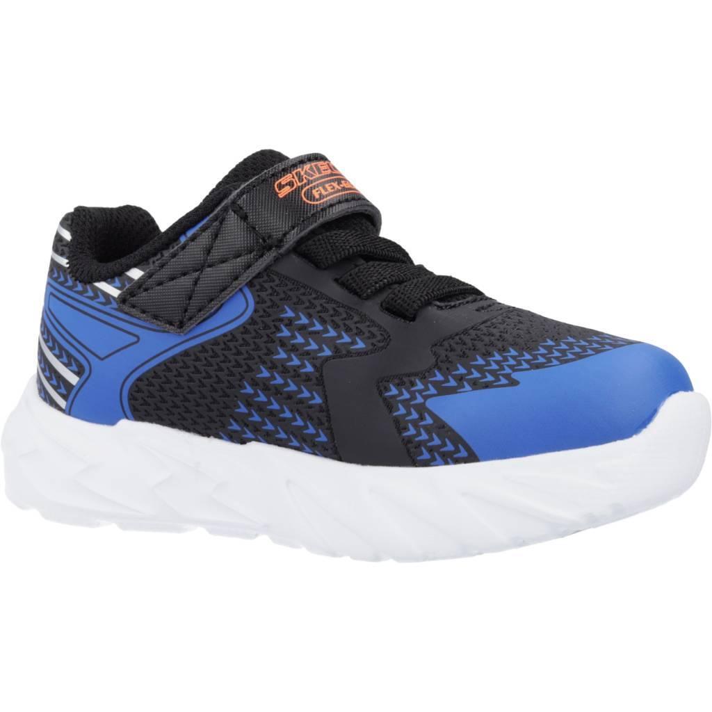 Ténis Skechers Modelo Flex-glow Bolt Cor Preto 5/5