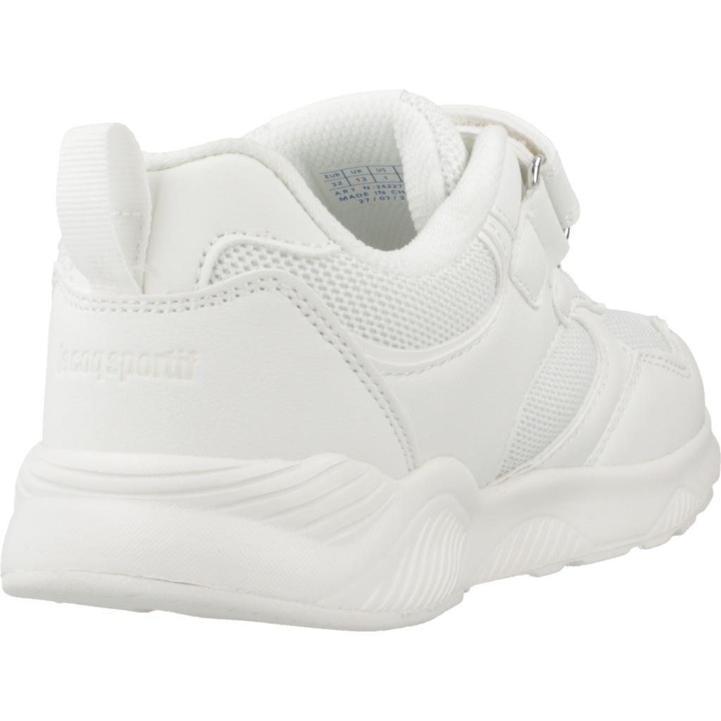 Baskets Le Coq Sportif Modèle Lcs Runner Ps Couleur Blanc 3/5