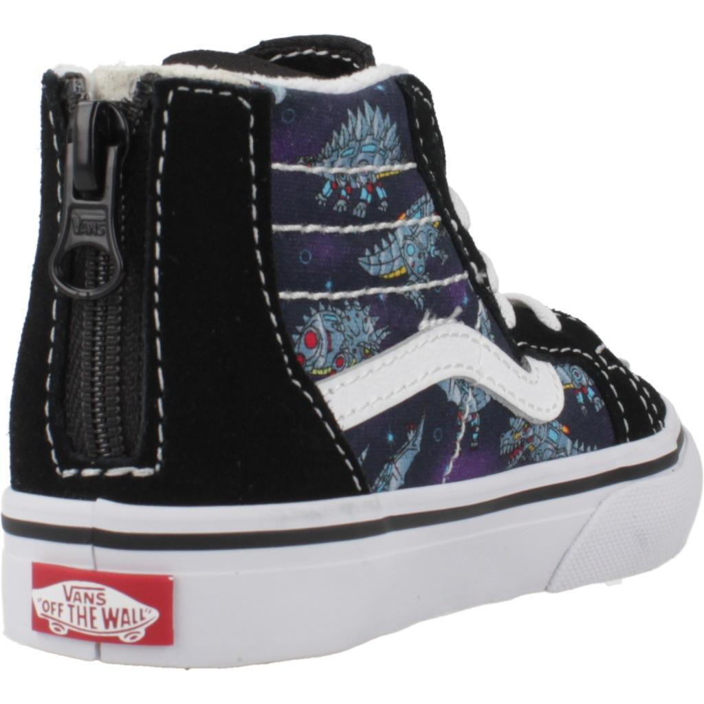 Ténis Vans Modelo Sk8-hi Zip Cor Preto 3/5