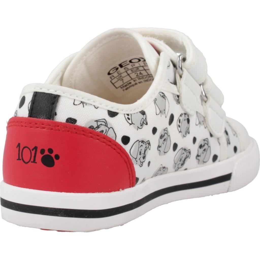 Baskets Geox Modèle B Kilwi Girl Couleur Blanc 3/5