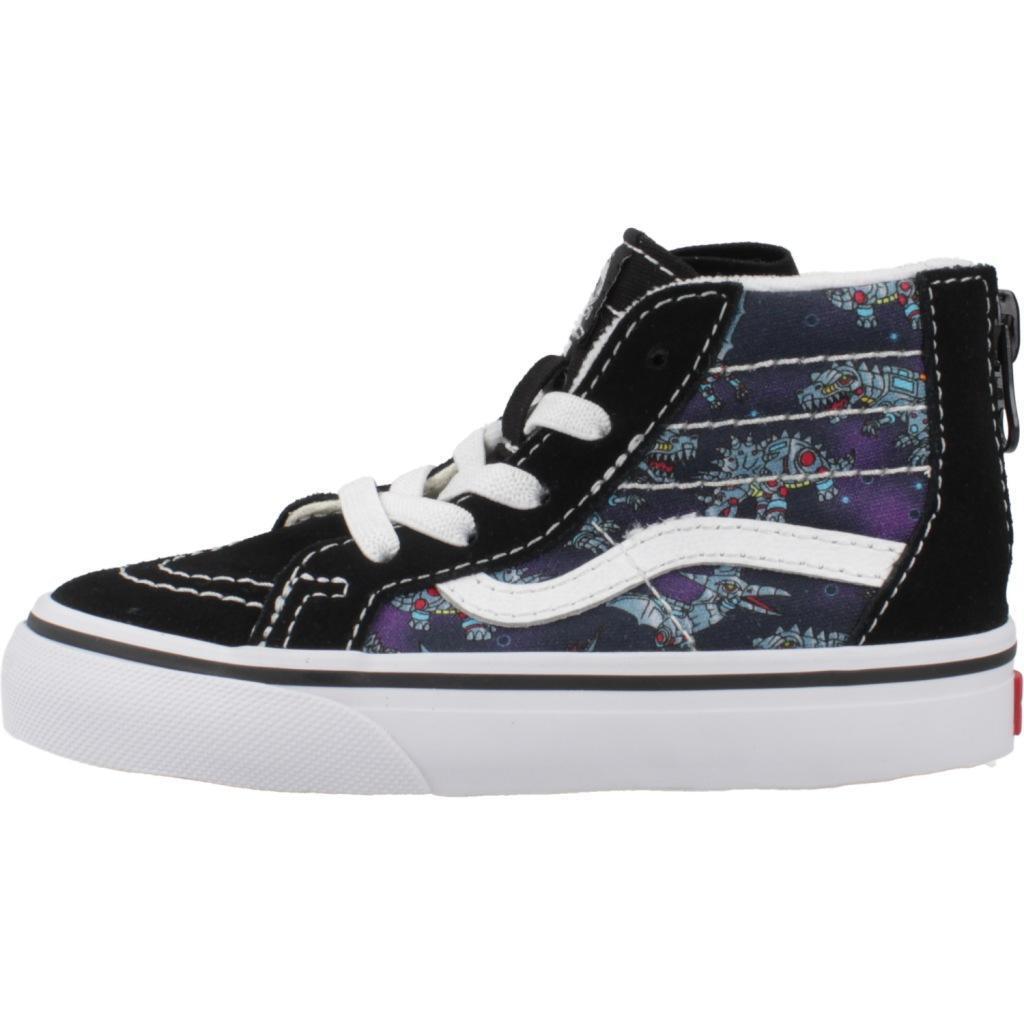 Ténis Vans Modelo Sk8-hi Zip Cor Preto 2/5