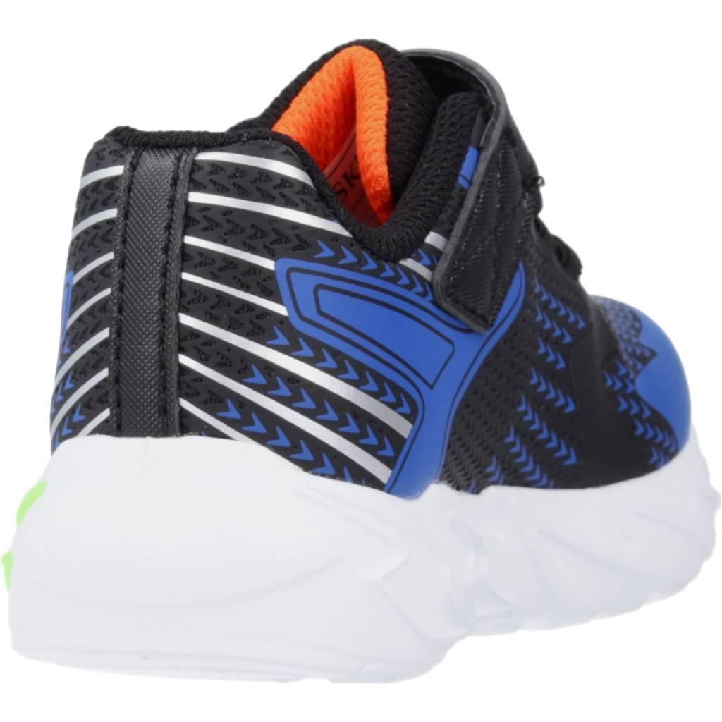 Ténis Skechers Modelo Flex-glow Bolt Cor Preto 3/5