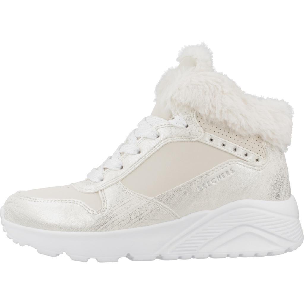 Baskets Skechers Modèle Uno Lite - Comfurt C Couleur Blanc 2/5