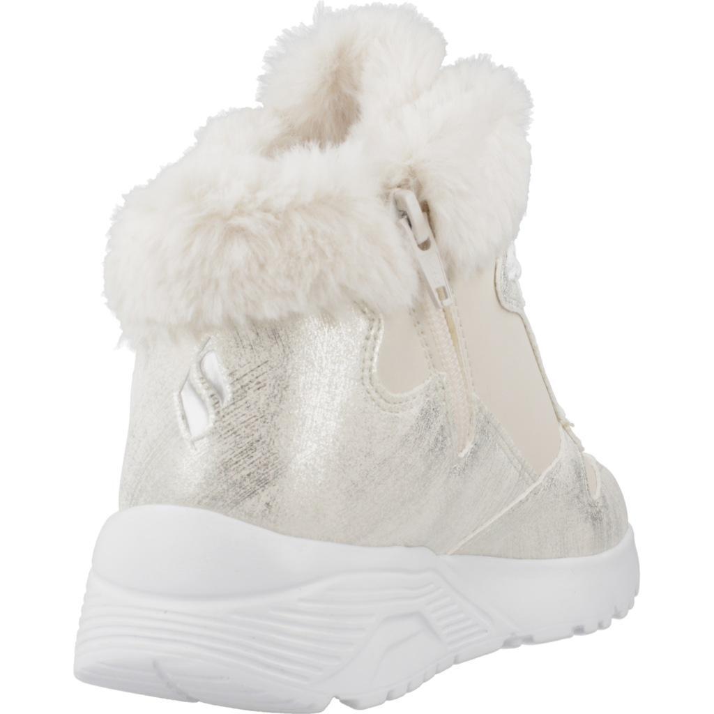 Baskets Skechers Modèle Uno Lite - Comfurt C Couleur Blanc 3/5