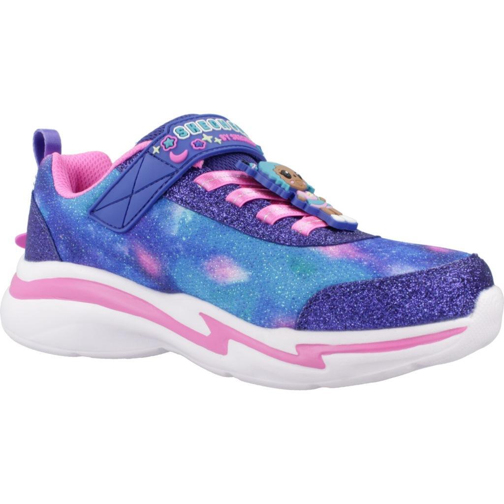 Scarpe Da Ginnastica Skechers Modello Skech Squad Colore Blu 5/5