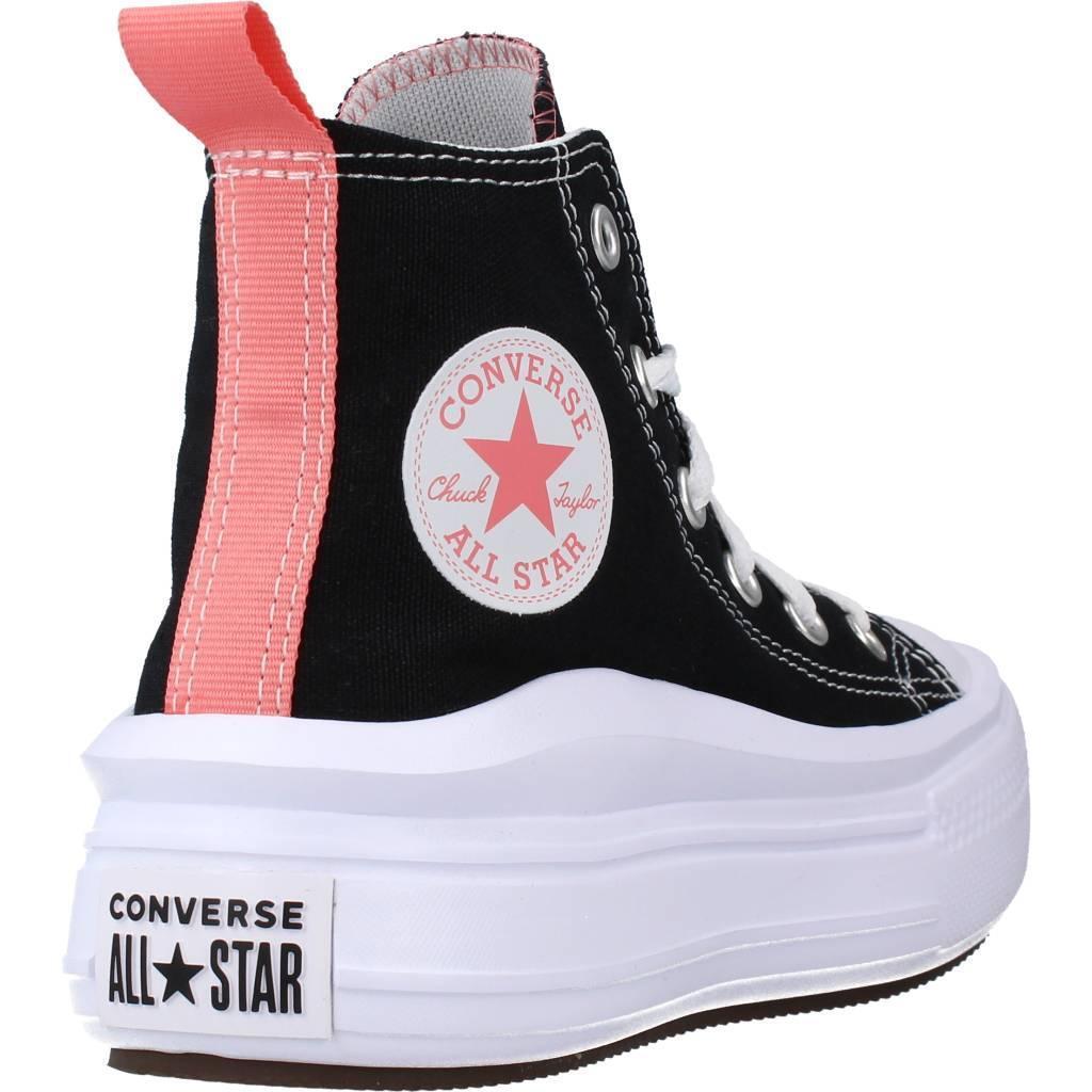Ténis Converse Modelo Ctas Move Hi Cor Preto 3/5