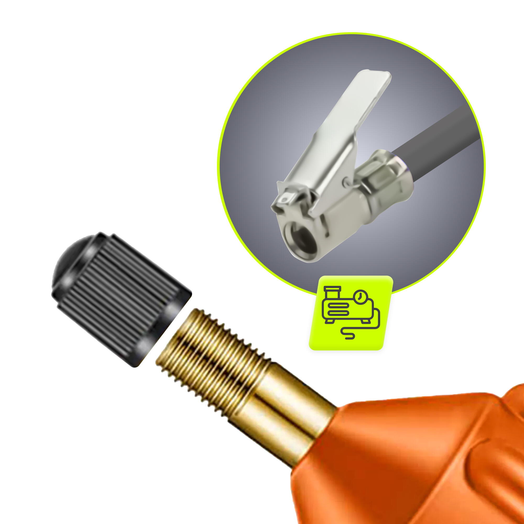 Adapter do pompowania dmuchanej deski SUP TSUNAMI AV 2/5