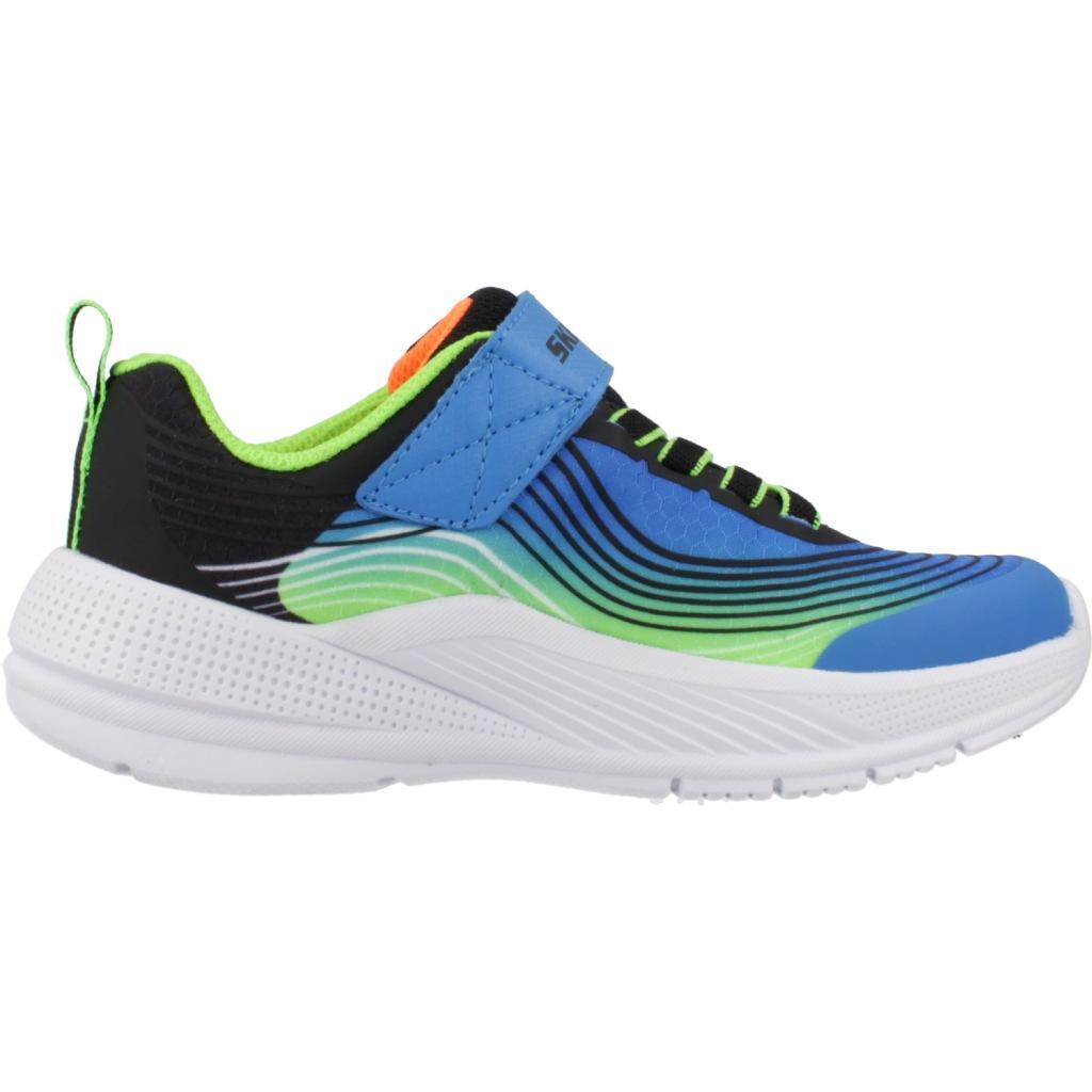Calçado Skechers Microspec Advance, Azul, Crianças 4/7