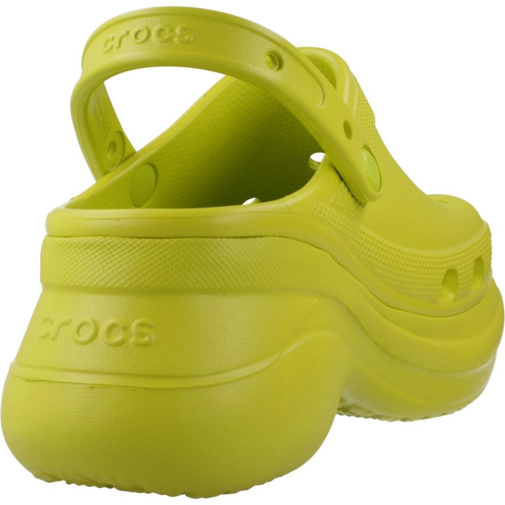 Baskets Crocs Modèle Classic Bae Clog Couleur Vert 3/5
