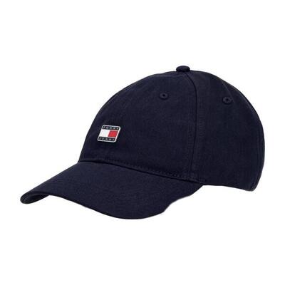 Mütze Tommy Jeans Modell Heritatge Plaque Cap Farbe Blau