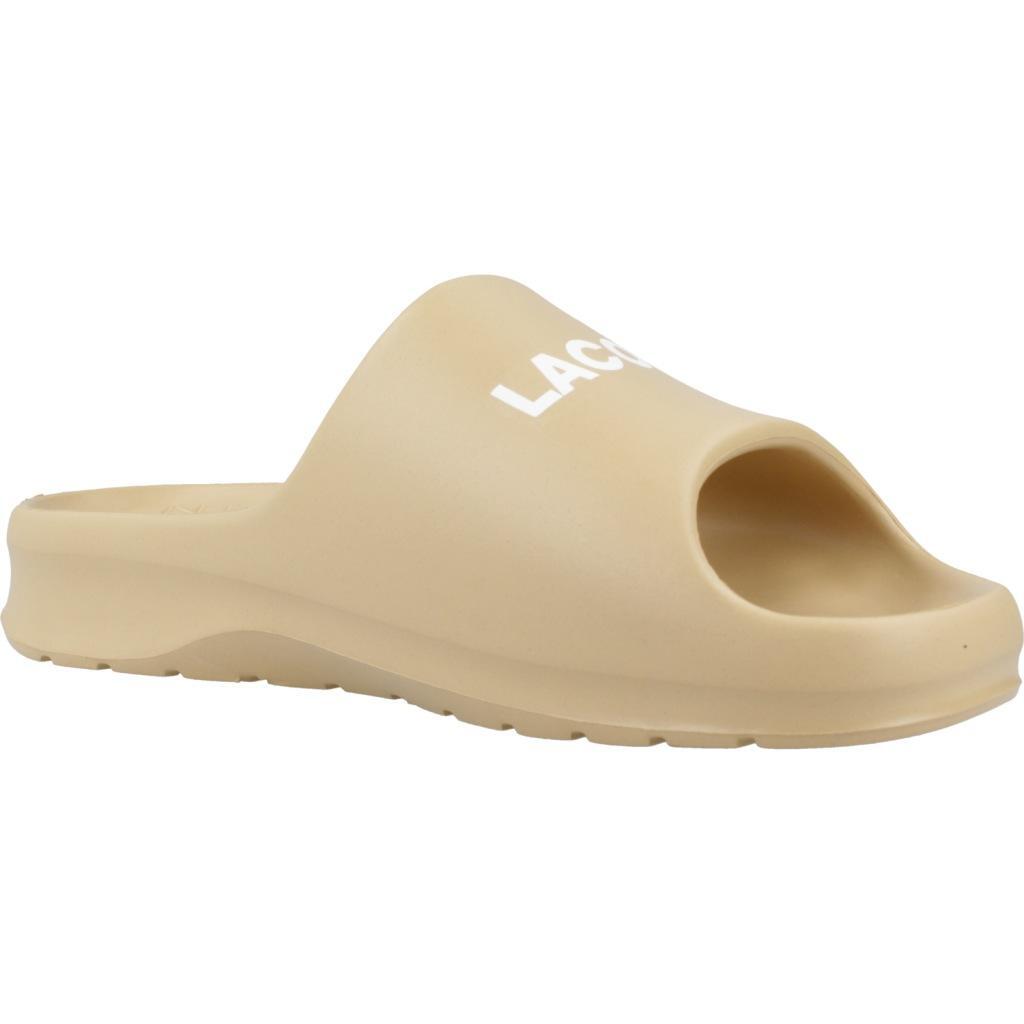 Flip-flops Lacoste Model Serve Slide 2.0 Synthetic Kleur Bruin 5/5