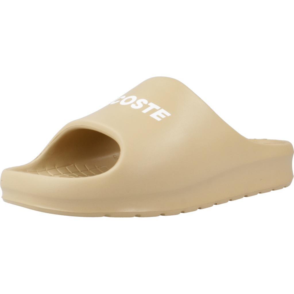 LACOSTE Chinelos Lacoste Modelo Serve Slide 2.0 Synthetic Cor Castanho