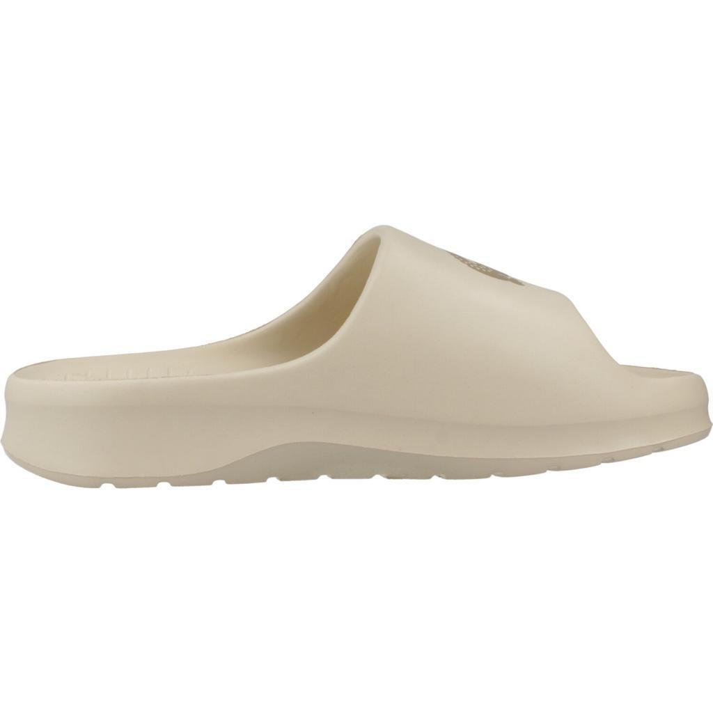 Infradito Lacoste Modello Serve Slide 2.0 Colore Beige 4/5