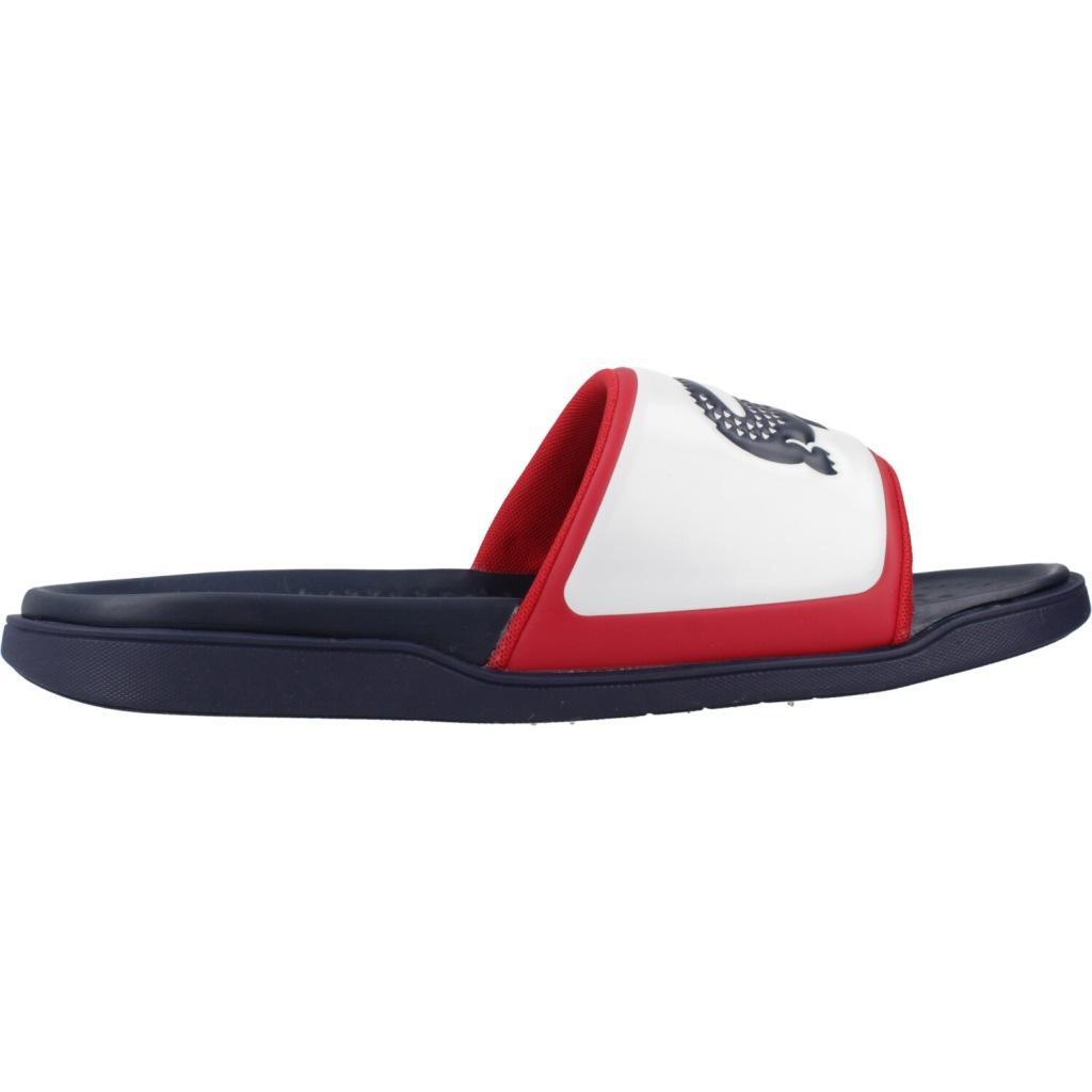 žabky Lacoste Model Serve Slide Dual Barva Modrý 4/5