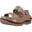 Claquettes Crocs Modèle Classic Mega Crush Sandal Couleur Marron