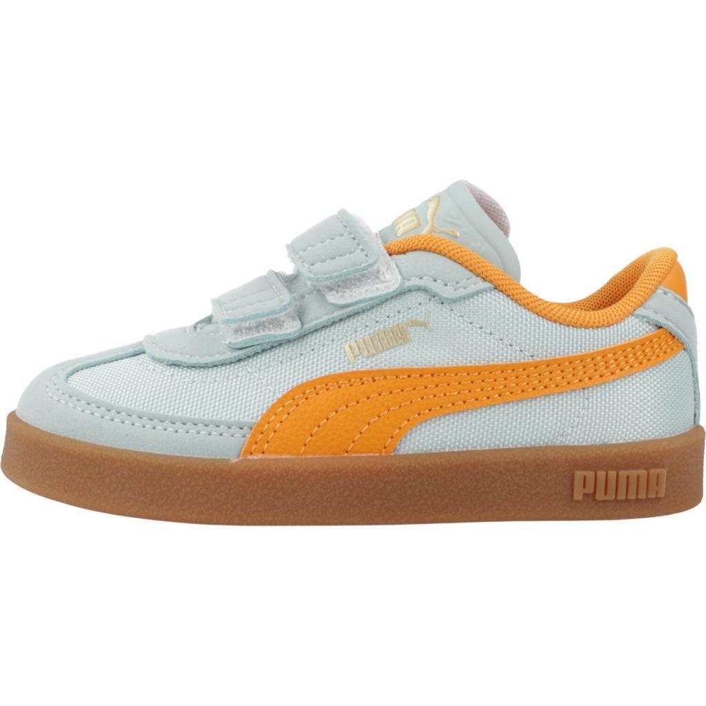 Baskets Puma Modèle Club Ii Era Cv V Inf Couleur Vert 2/5