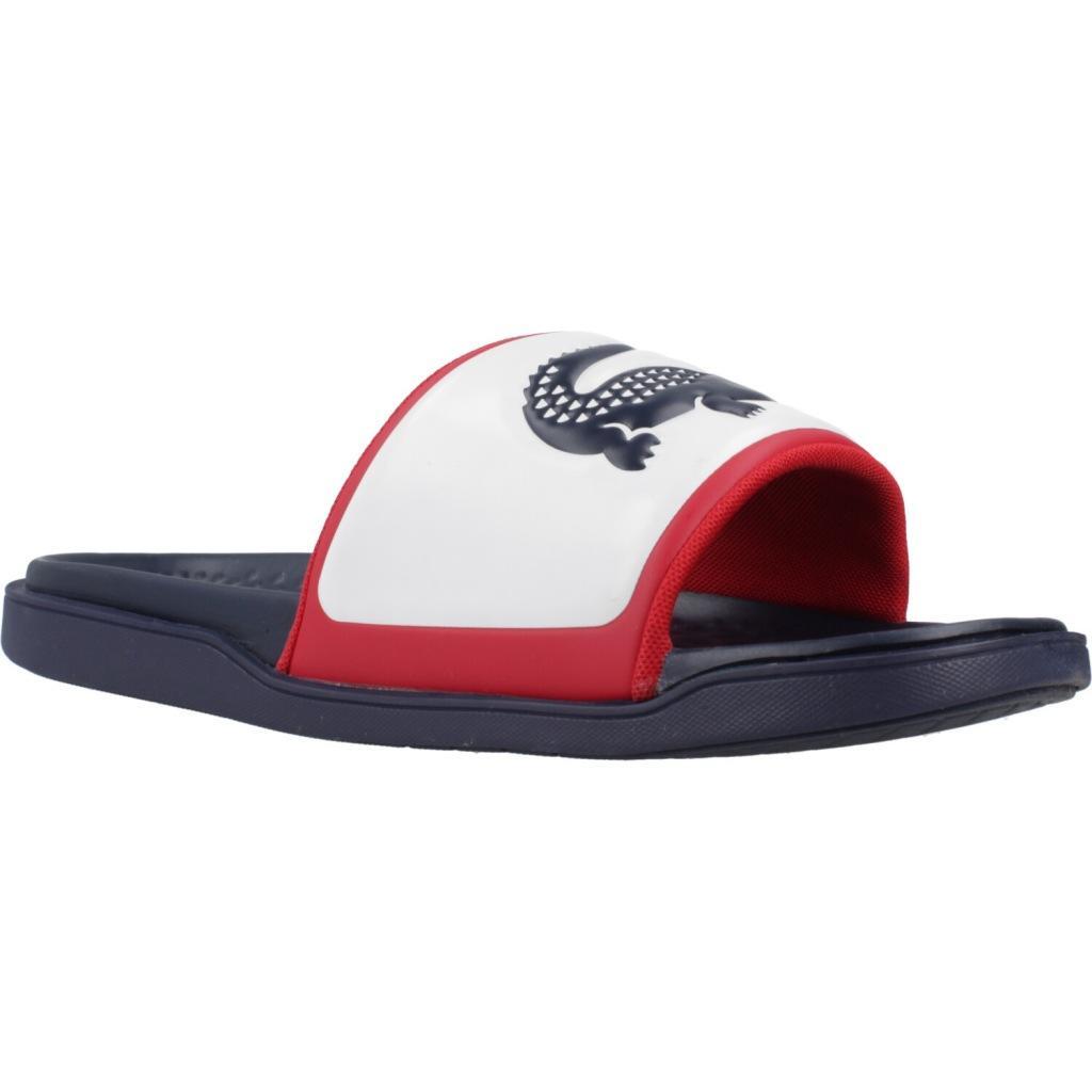 žabky Lacoste Model Serve Slide Dual Barva Modrý 5/5