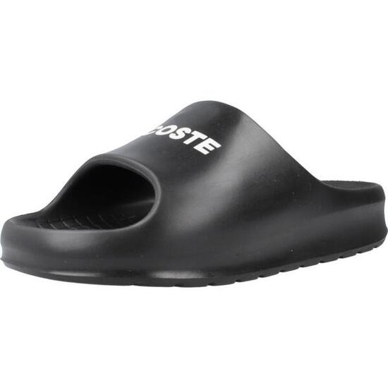Flip-flops Lacoste Modell Serve Slide 2.0 Synthetic Farbe Schwarz