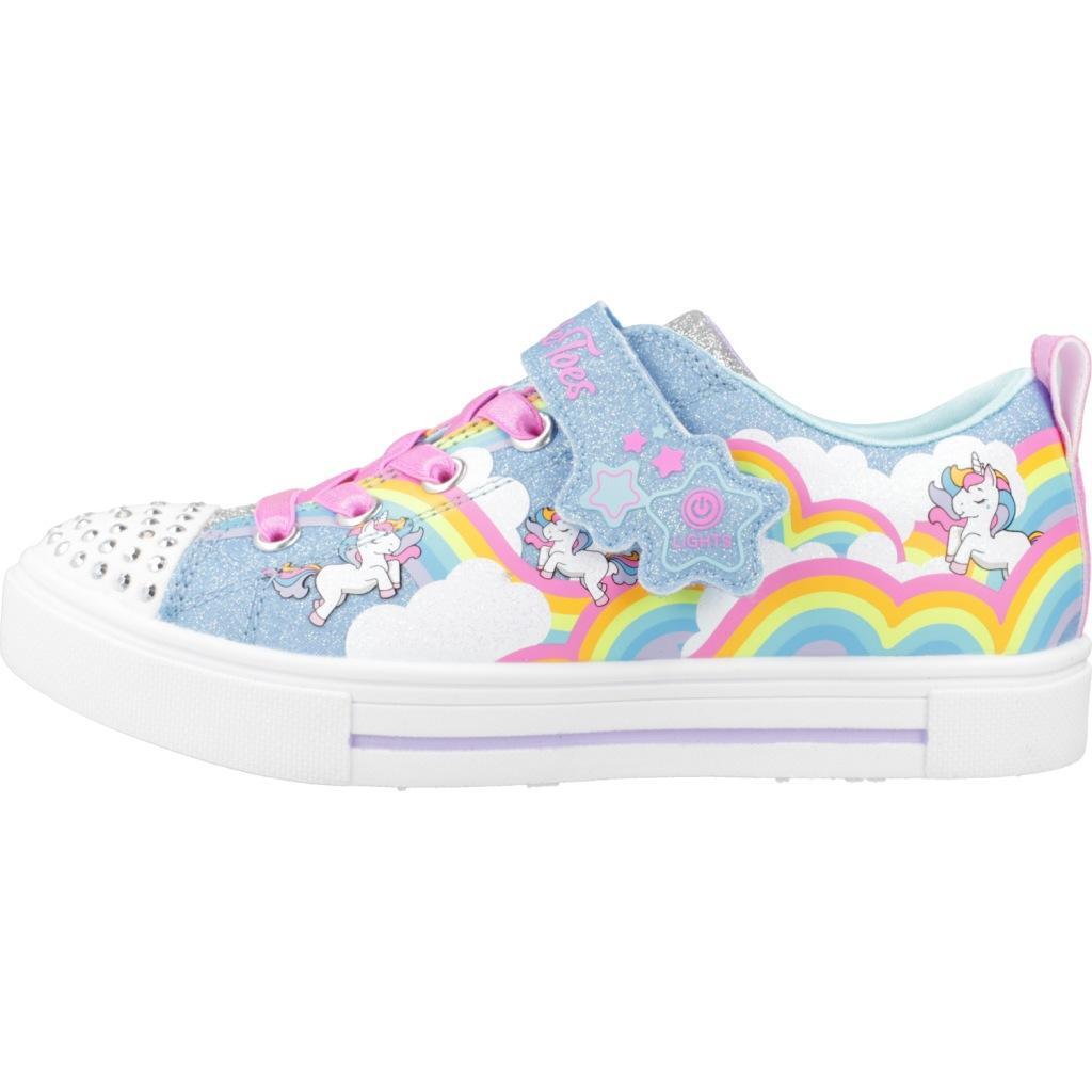 Zapatillas niña Skechers Twinkle Toes: Twinkle Spark Azul 2/5