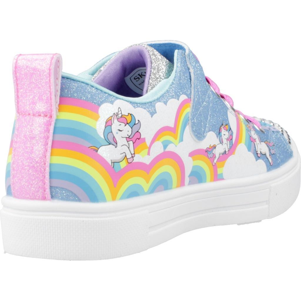 Zapatillas niña Skechers Twinkle Toes: Twinkle Spark Azul 3/5