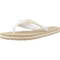 Claquettes Tommy Hilfiger Modèle Hilfiger Beach Sandal Couleur Blanc