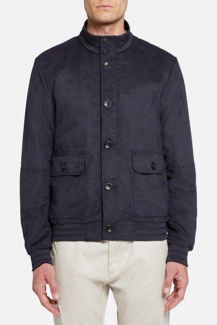 Veste Geox Modèle M3520p T2976 Couleur Bleu 5/5