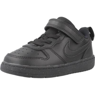 Sneakers nike model court borough low recra kleur zwart
