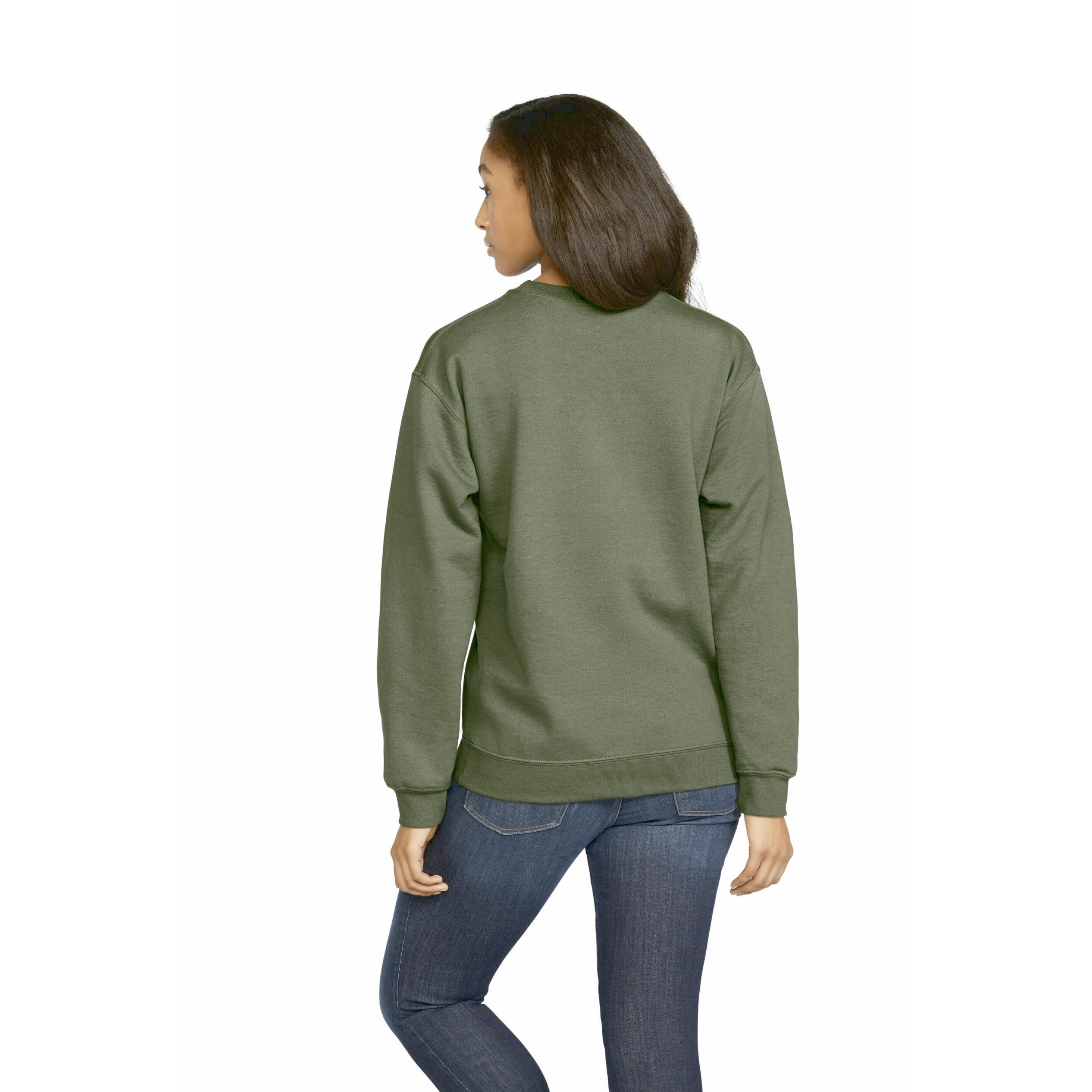 Sweatshirt col rond Gildan Midweight Softstyle 2/2