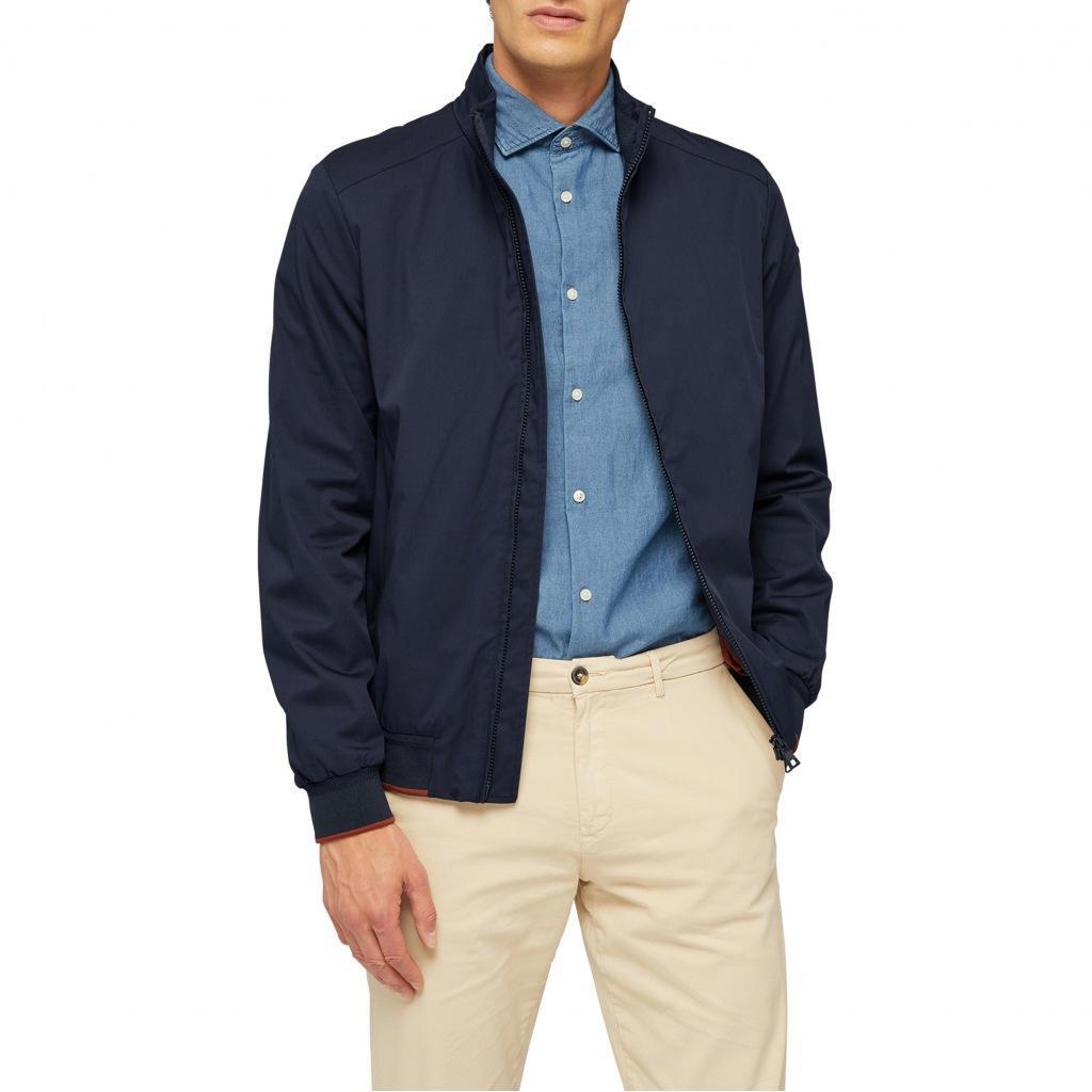 Veste Geox Modèle M Eolo Bomber Couleur Bleu 4/5